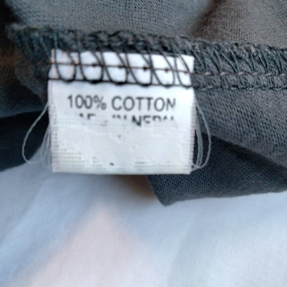 Kathmandu Imports Gray Boho Tunic w/ Embroidery & Wooden Buttons 3/4 Sleeve XS/S - Picture 14 of 16